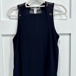 lululemon athletica Black Mesh-Trim Athletic Tank